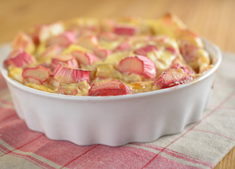 Rhubarb pie