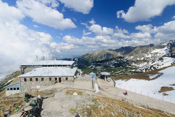 Kasprowy wierch, stacja kolejki i schronisko © Piotr Szpakowski