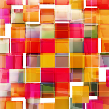 Fototapeta Kwadratowego bloku tekstury abstrakta tło