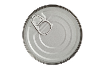top of tin with opener