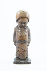 kachin wood doll