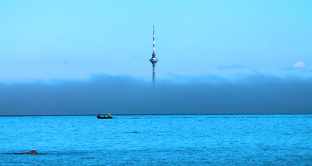 TV Tower in the fog