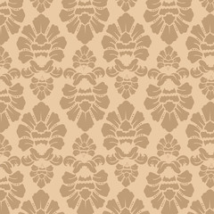 Seamless fabric pattern wallpaper