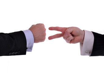 hands rock scissor