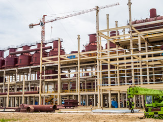 Building structure in factory