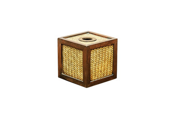 Tissue paper box  isolated