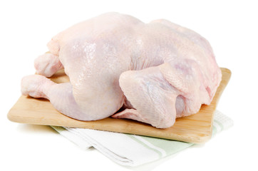 Whole raw chicken