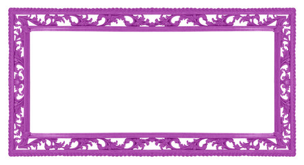 Purple frame.