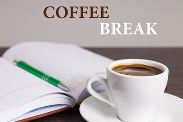 Stop work. Make coffee break. Enjoy it