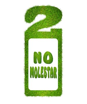 No molestar.