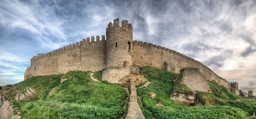 Middeleeuws fort Akkerman bij Odessa in Oekraïne