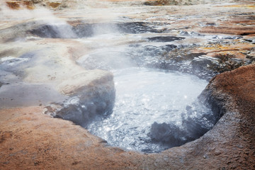 Thermal zone in Iceland