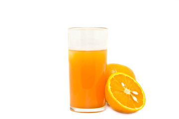 Orangensaft in Glas
