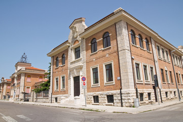 Historical palace. Melfi. Basilicata. Italy.