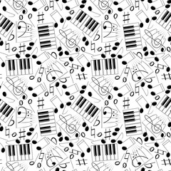 Fototapeta na wymiar Music theme