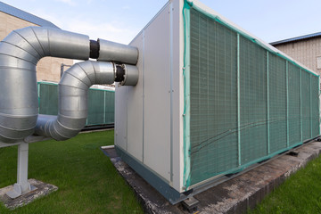 External power of large industrial cooling system.