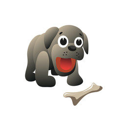 Naklejka premium Dog vector illustration