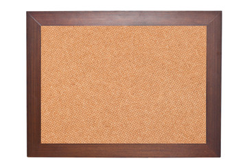 cork board isolated