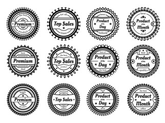 high quality round labels