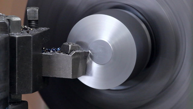 Turning metal