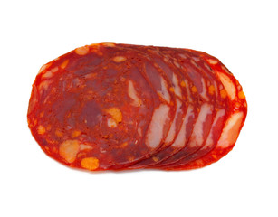 slices of chorizo