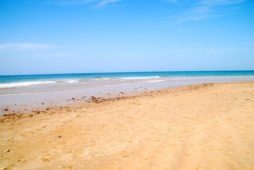 Fototapeta na wymiar BEACH urocze, piękne. Andaluzja Andaluzja