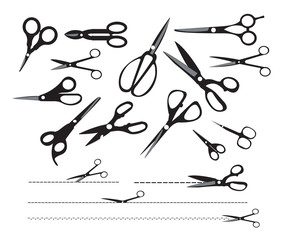 scissors vector