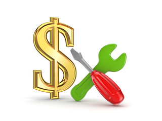 Obraz premium Financial support concept.