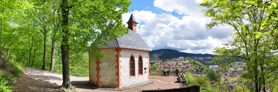 Panoramafoto Ottilienkapelle / Suhl