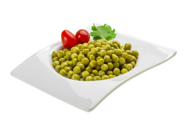 Marinated peas