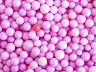abstract textured purple pearls