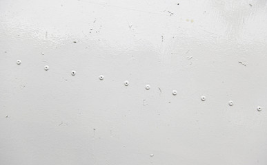 Wall metal with rivets