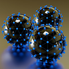 Network - 3D Rendering