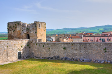 Castle of Venosa. Basilicata. Italy.