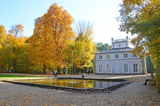 Old lazenki palace - Warsaw Poland