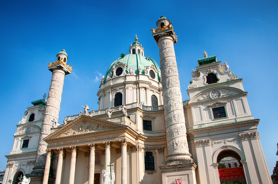 Vienna (Austria) | St. Charles's Church (Karlskirche)
