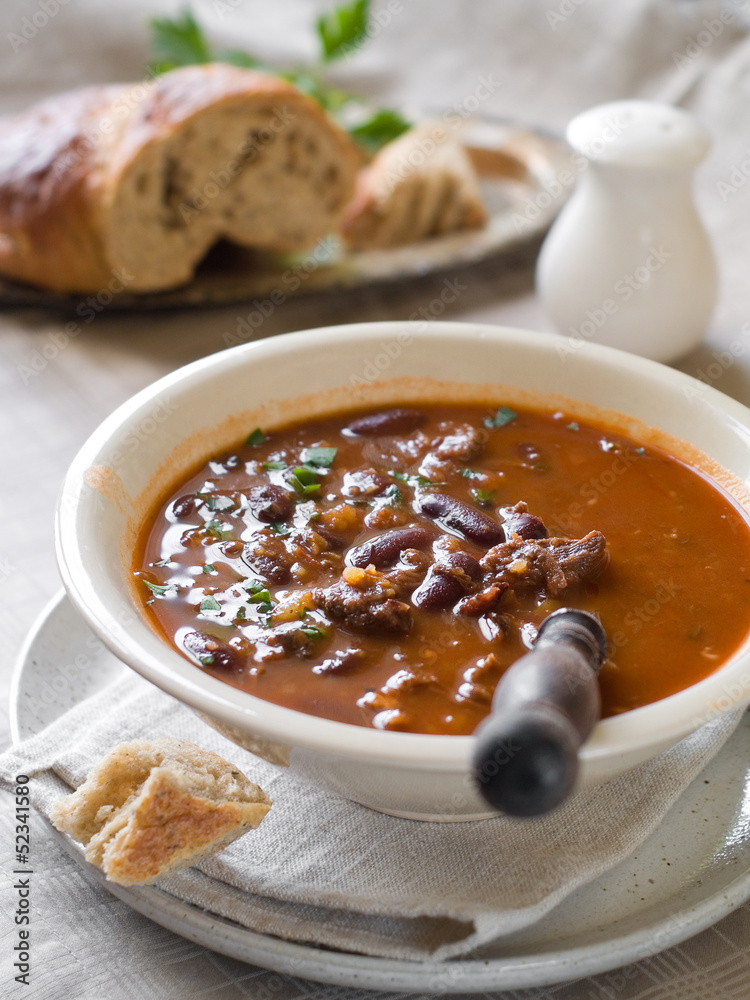 Canvas Prints bean soup