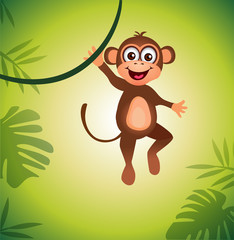 Obraz premium Monkey