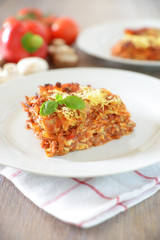 Frische vegane Lasagne