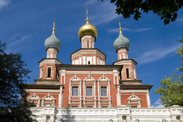 The church of  Protection Mother of God the Novodevichy Convent