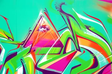 Deurstickers Graffiti graffiti