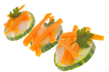Gourmandises à la mimolette et persil
