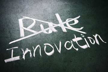 Break the rule for innovation