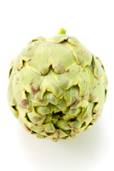 Obraz premium artichoke on white background