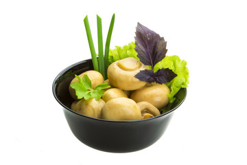 Ripe fresh Champignon