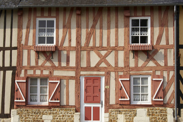 le bec hellouin en normandie