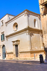 Church of St. Elisabetta. Lecce. Puglia. Italy.