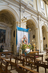 Fototapeta na wymiar Church of Jesus. Lecce. Puglia. Italy.