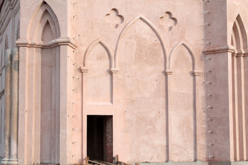 Front of the neo-gothic house