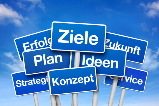 Lebens / Gesch&auml;ftskonzept